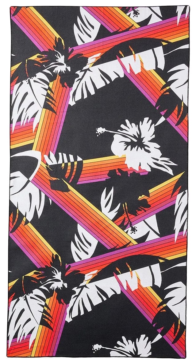 Rip Curl Hoffman Packable Beach Towel - Black