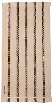 Rip Curl Classic Surf Jacquard Beach Towel - Bone