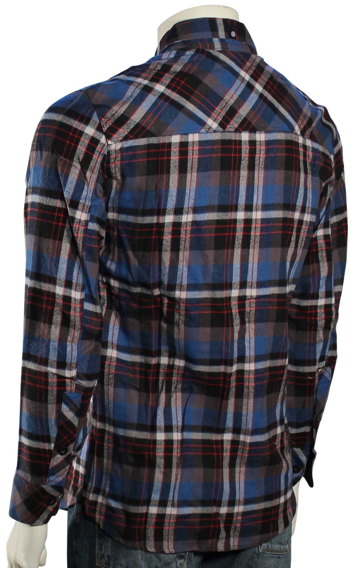 Element Cypress LS Button Down - Fleet, back view