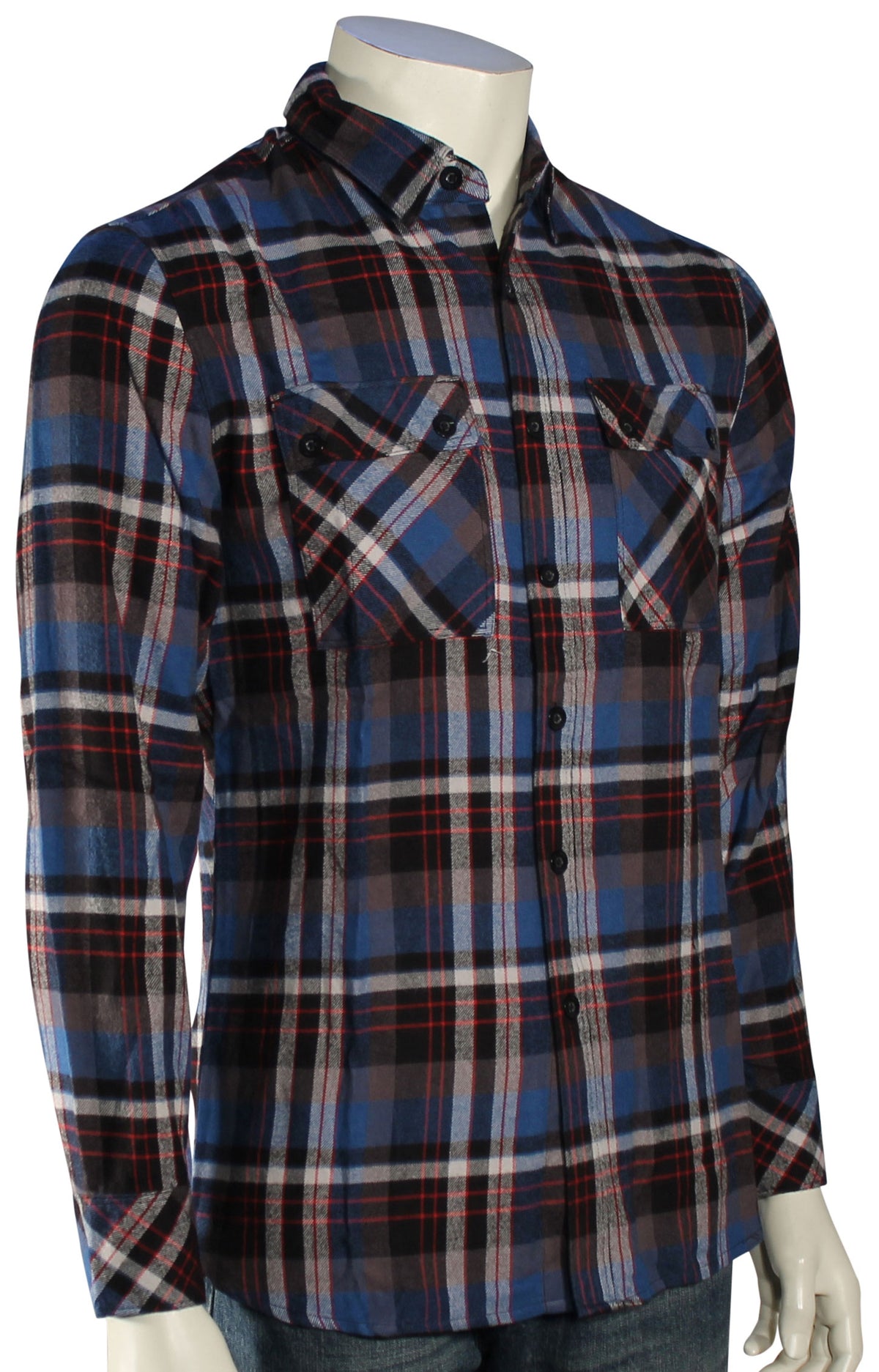 Element Cypress LS Button Down - Fleet, front view