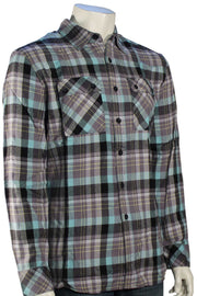 Element Cypress LS Button Down - Concrete, front view