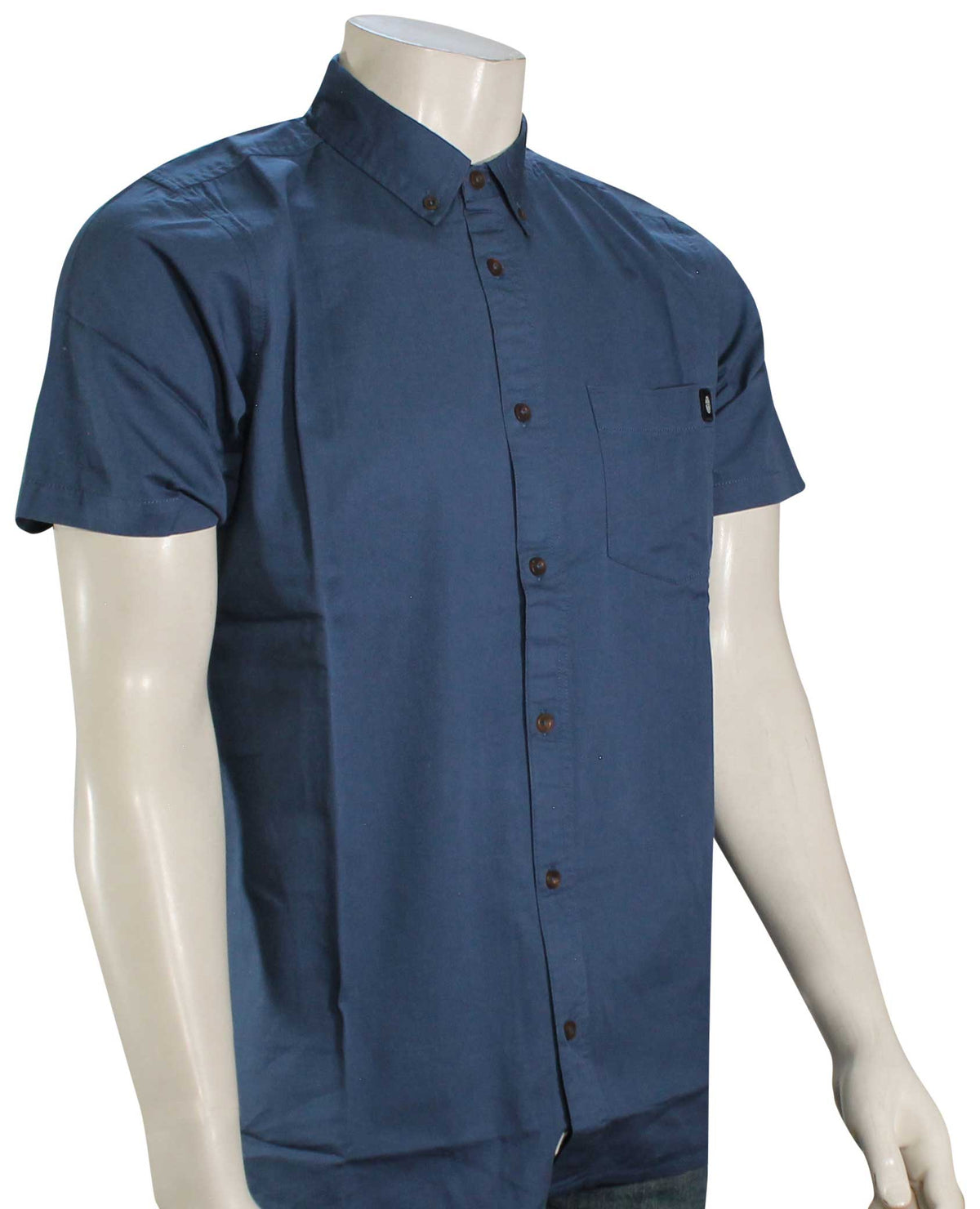 Element Passport SS Button Down - Moonlit Ocean
