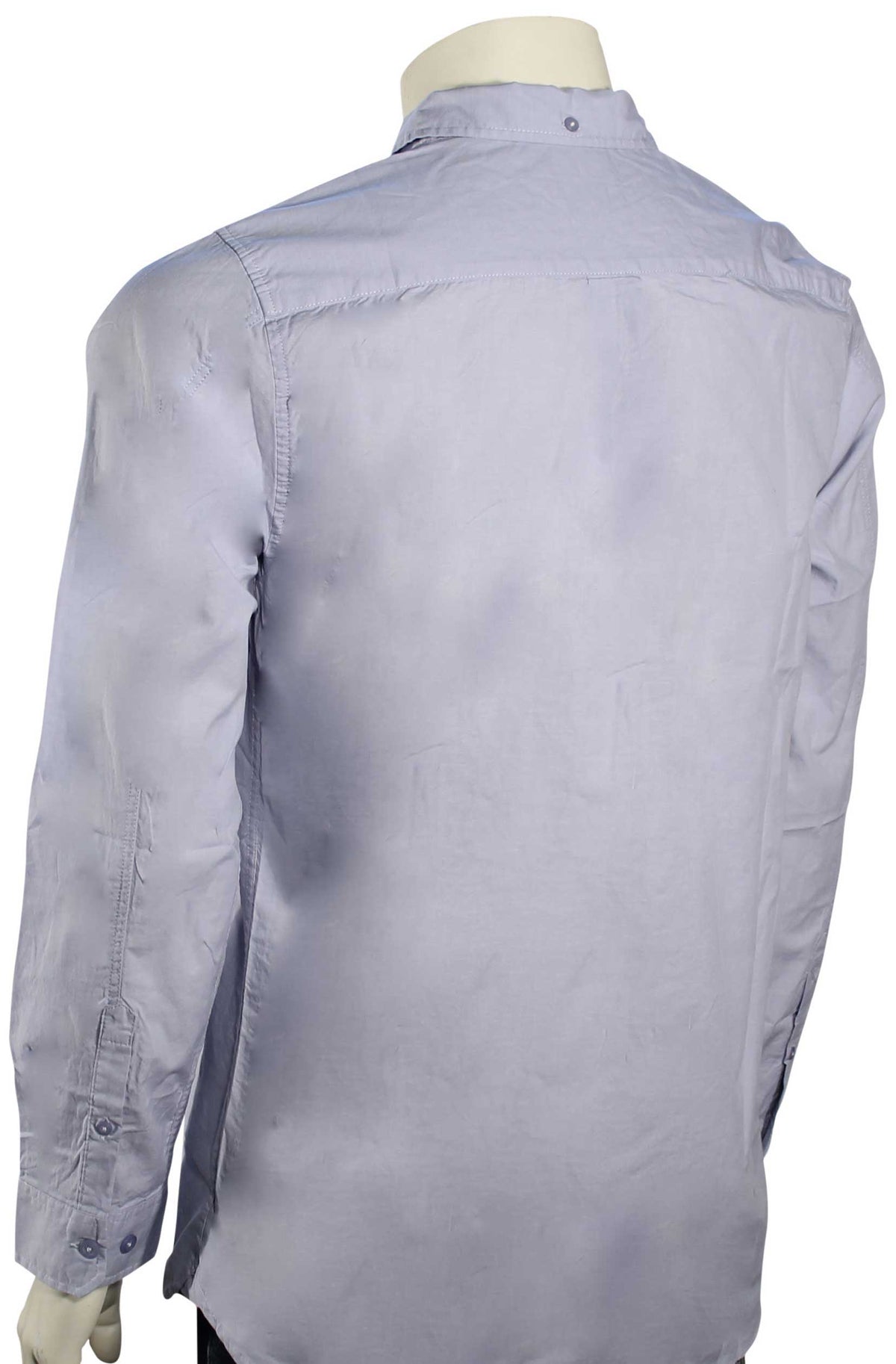 O'Neill Interstate LS Button Down Shirt - Adriatic Blue, back view