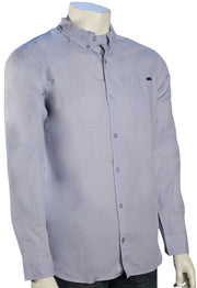 O'Neill Interstate LS Button Down Shirt - Adriatic Blue, front view