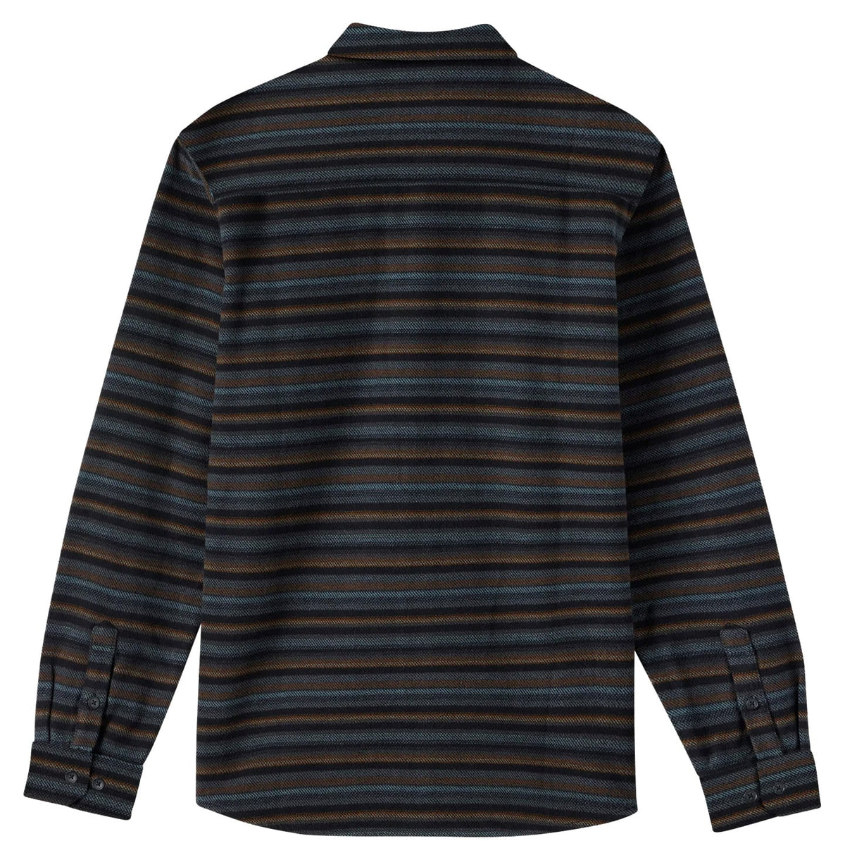 O'Neill Richmond LS Flannel Shirt - Graphite – back view