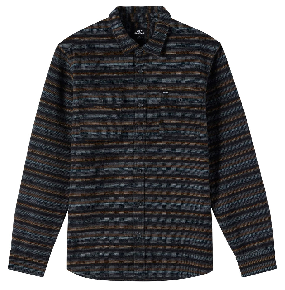 O'Neill Richmond LS Flannel Shirt - Graphite