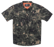 Salty Crew Flagship UV SS Button Down Shirt - Dark Forest