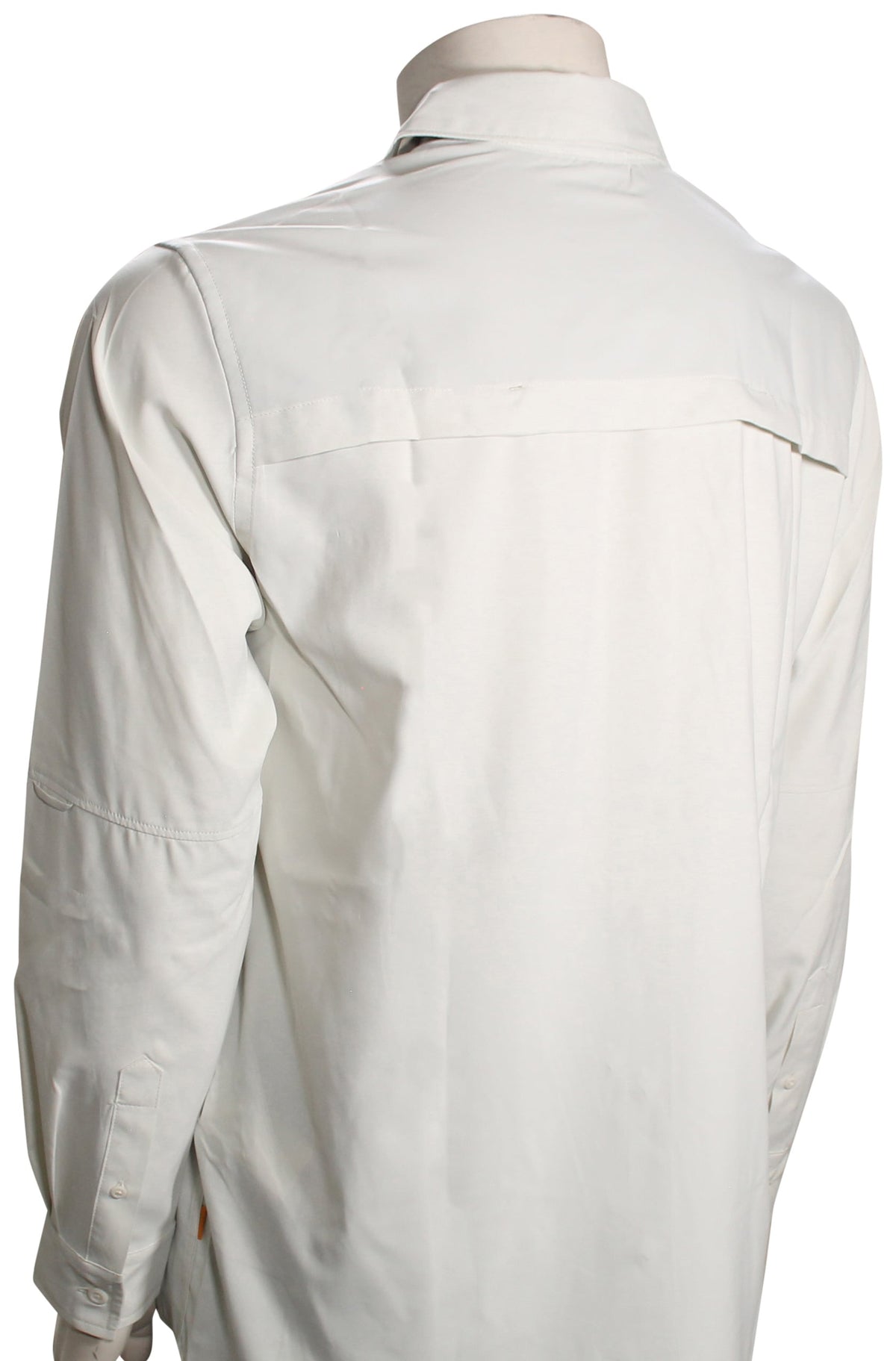 Quiksilver Waterman Skipper Woven LS Button Down Shirt - Off White Skipper – back view