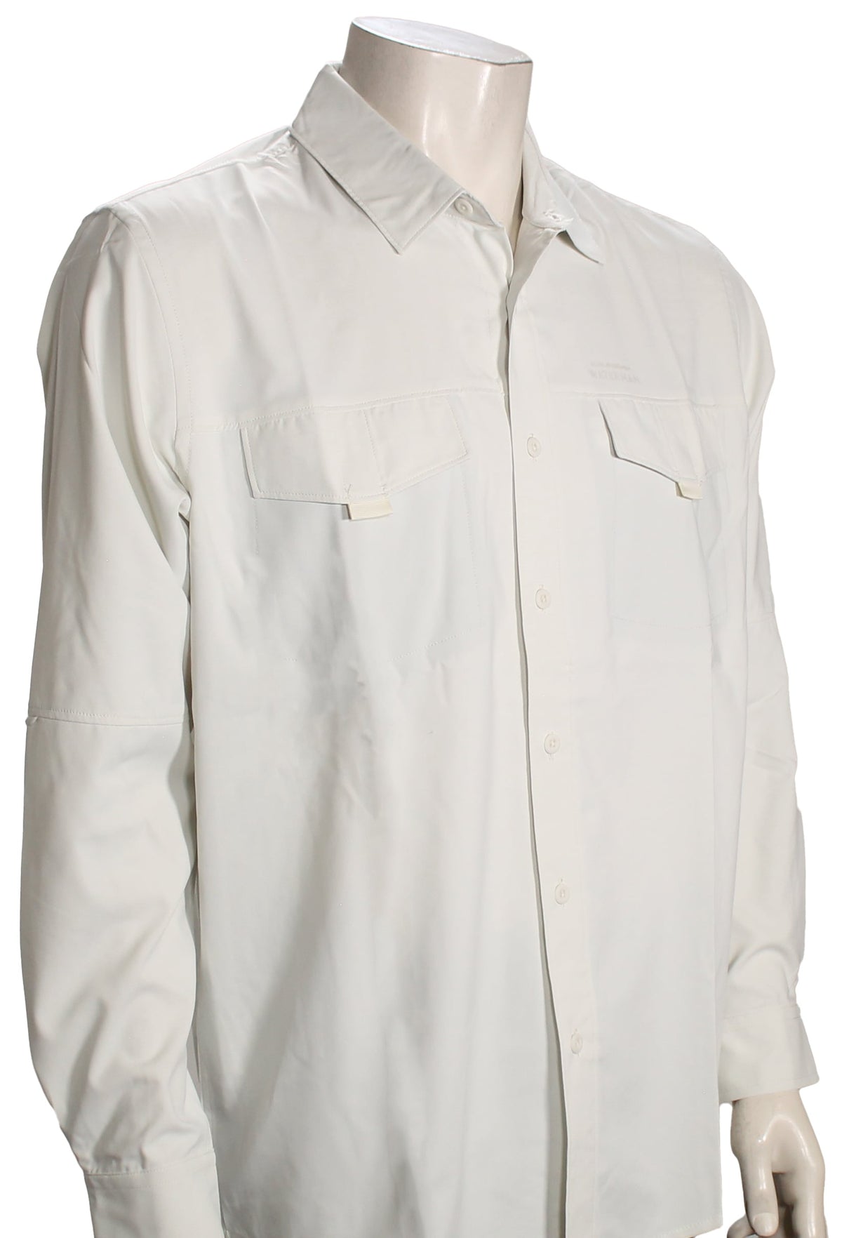 Quiksilver Waterman Skipper Woven LS Button Down Shirt - Off White Skipper