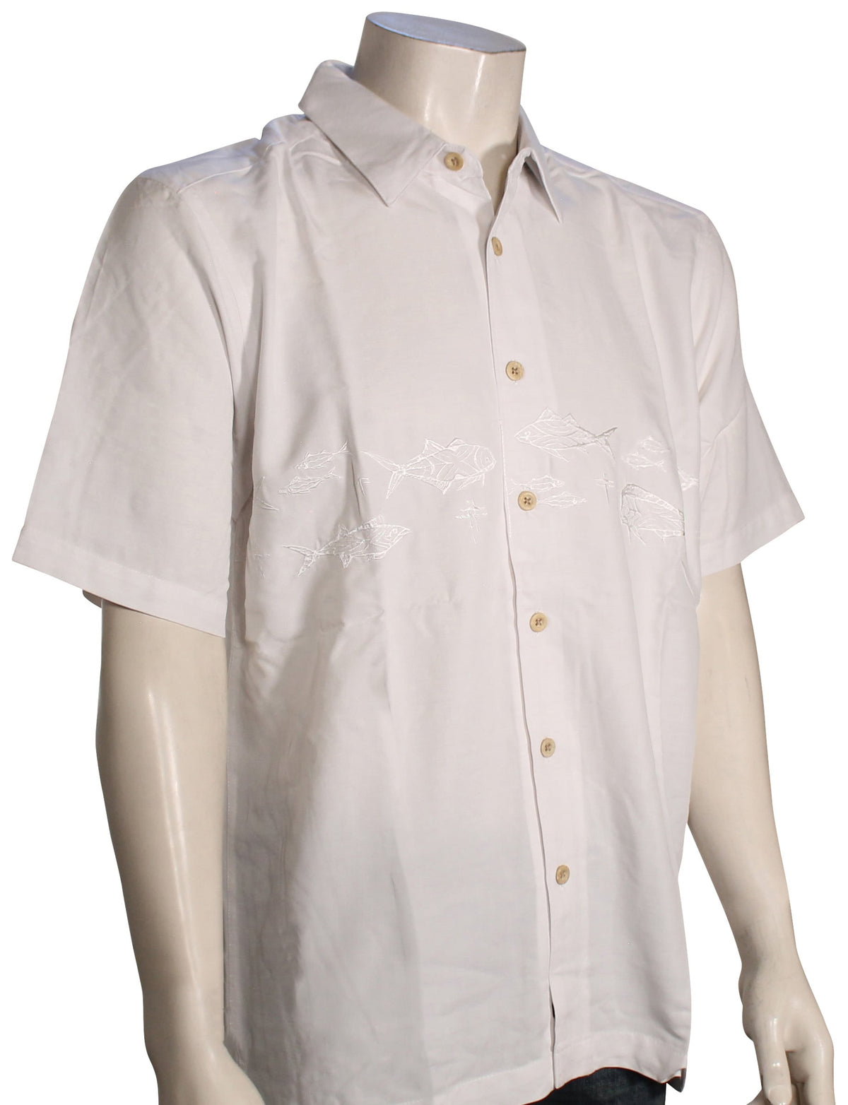 Quiksilver Waterman Offshore SS Button Down Shirt - White