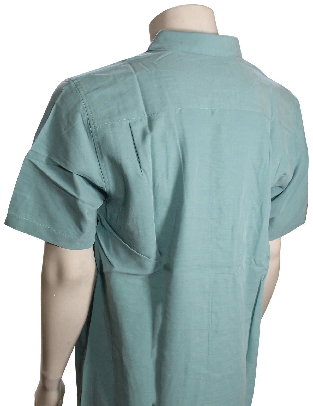 Quiksilver Waterman Tahiti Palms Button Down Shirt - Reef Waters – back view
