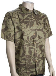 Quiksilver Waterman Flow Zone SS Button Down Shirt - Taupe Flow Zone