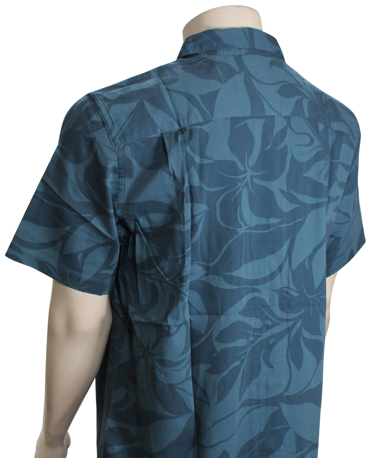 Quiksilver Waterman Flow Zone SS Button Down Shirt - Majolica Flow Zone – back view