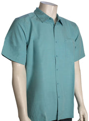 Quiksilver Waterman Centinela Button Down Shirt - Aqua
