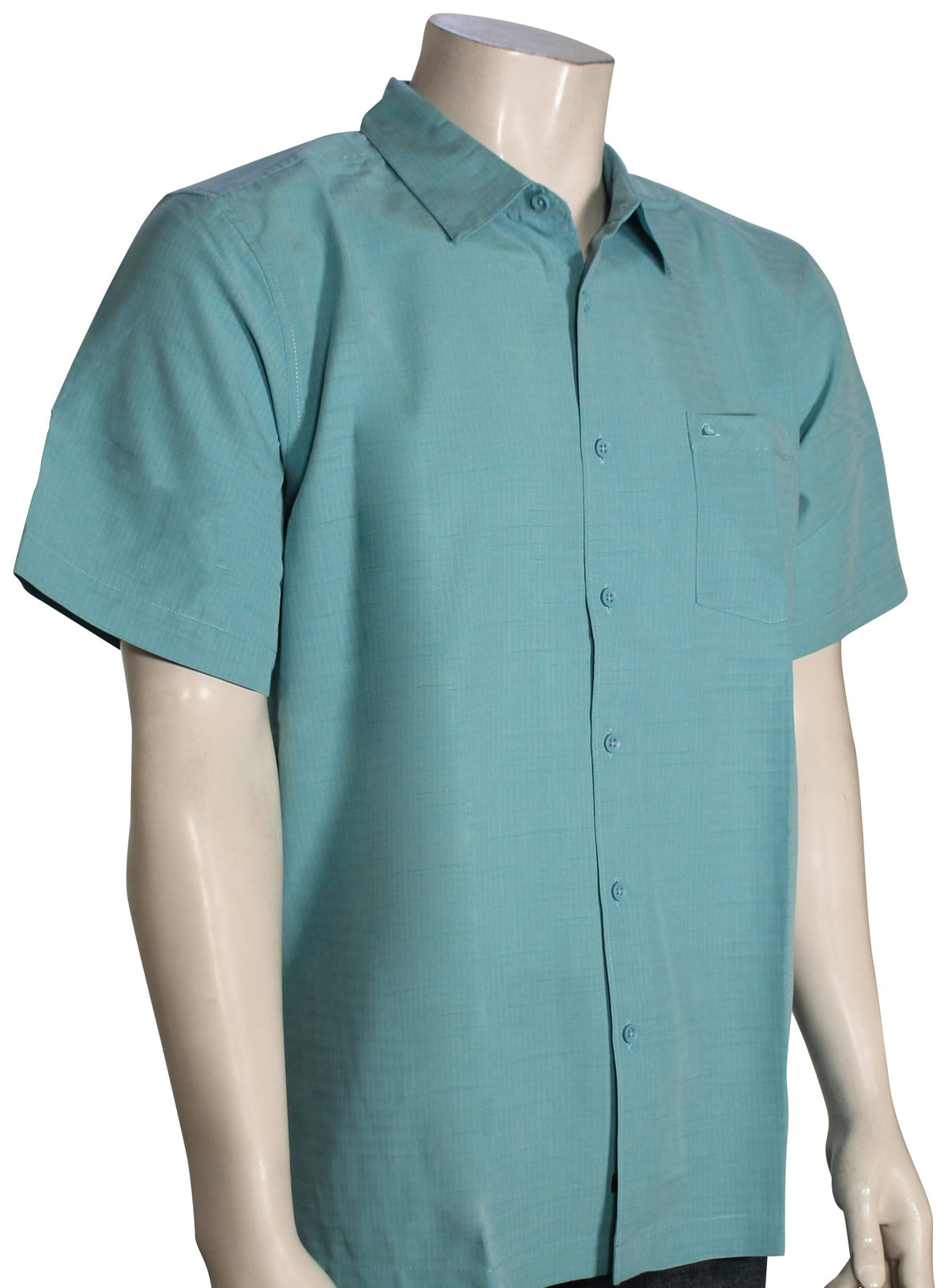 Quiksilver Waterman Centinela Button Down Shirt - Aqua