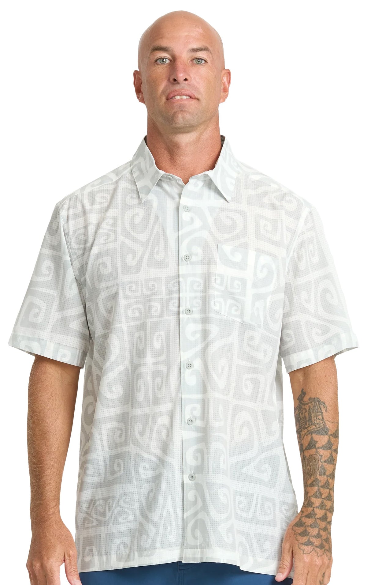 Quiksilver Waterman Performance Pack SS Button Down Shirt - White