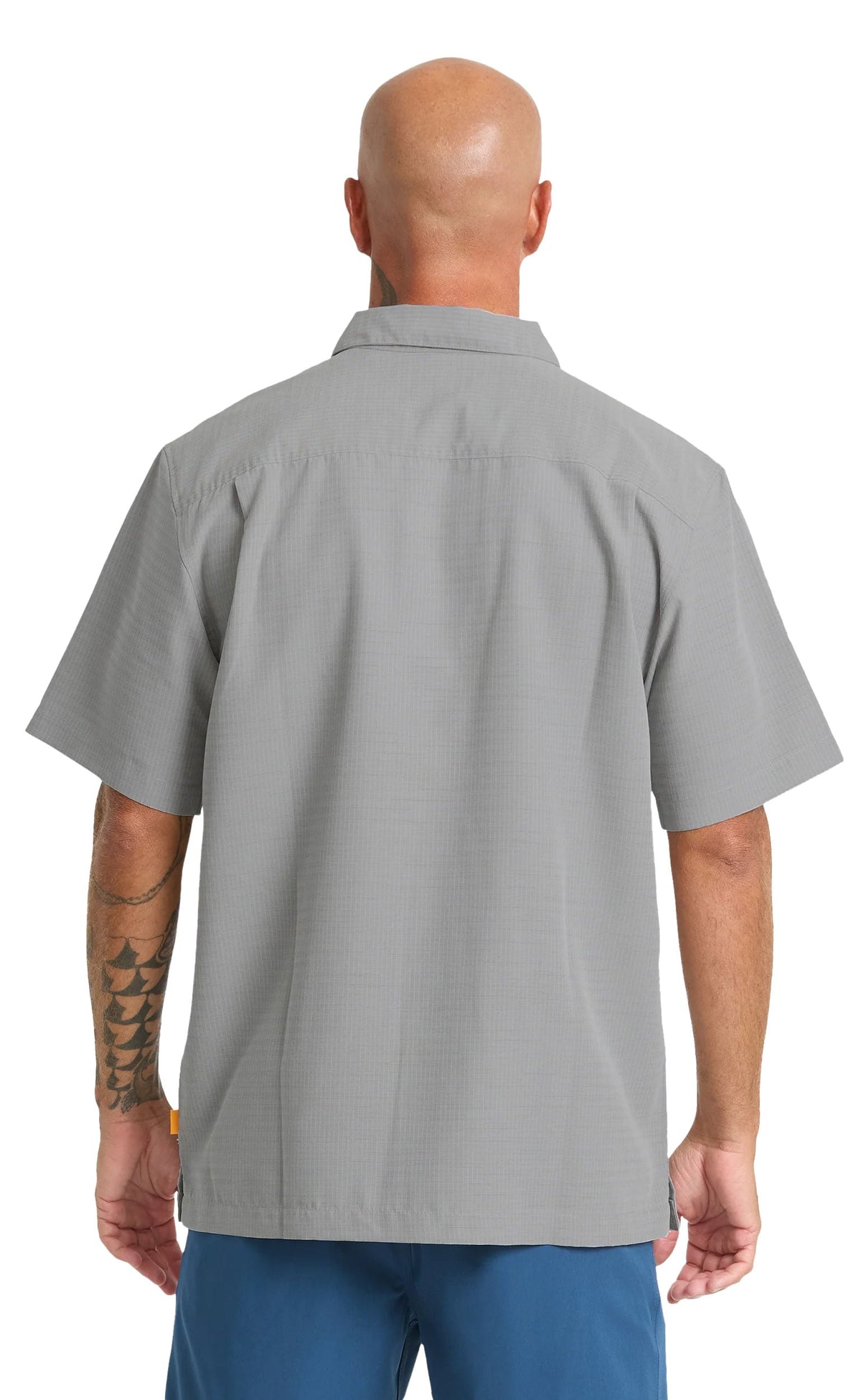Quiksilver Waterman Centinela Button Down Shirt - Grey – alternate view 2