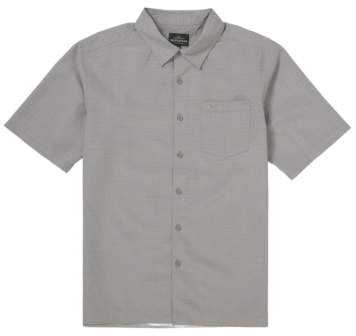 Quiksilver Waterman Centinela Button Down Shirt - Grey