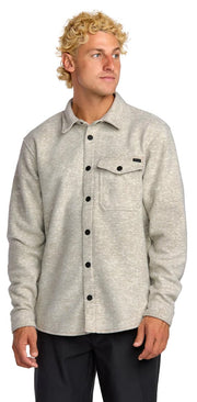 Billabong Furnace Flannel Long Sleeve Shirt - Gravel