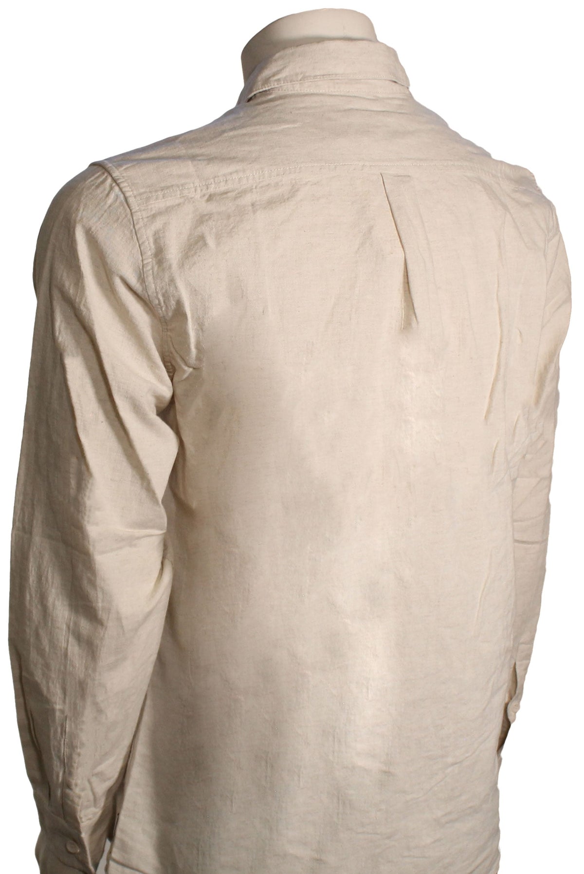 Rhythm Classic Linen LS Button Down Shirt - Sand