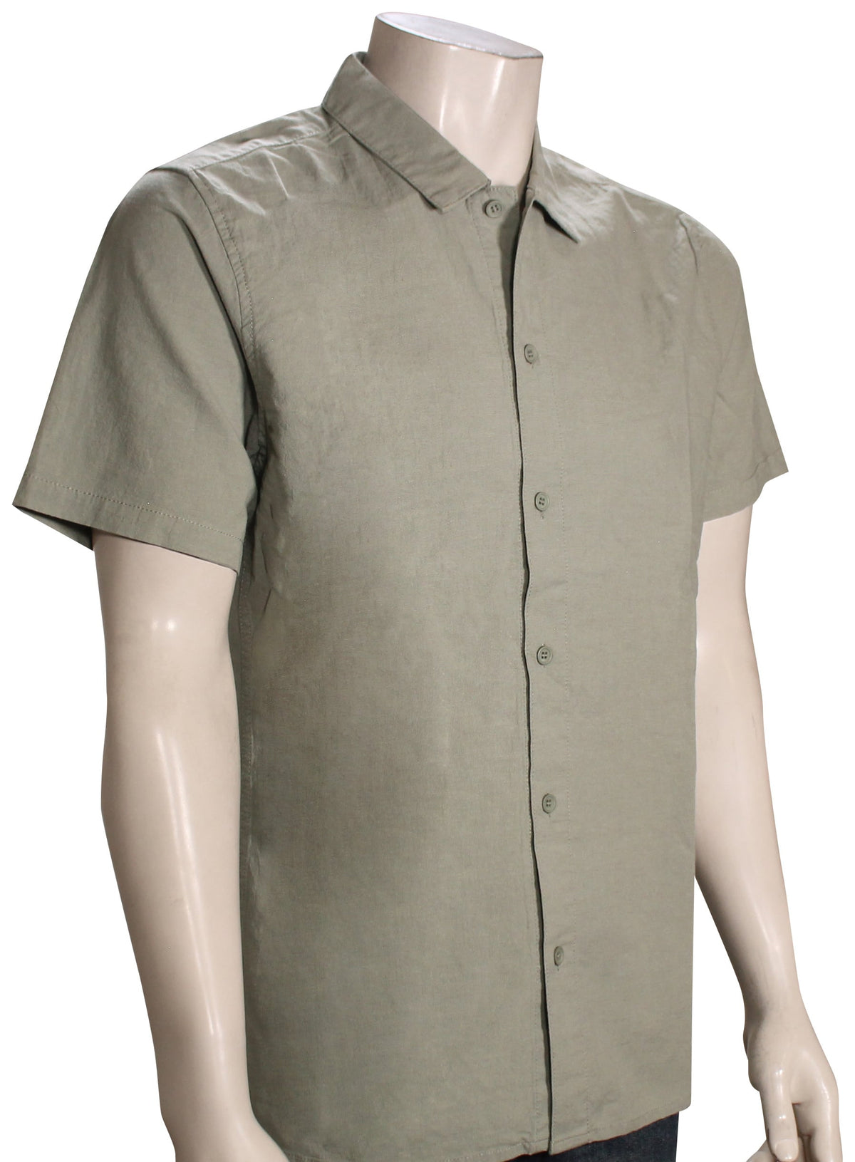 Rhythm Classic Linen SS Button Down Shirt - Seafoam