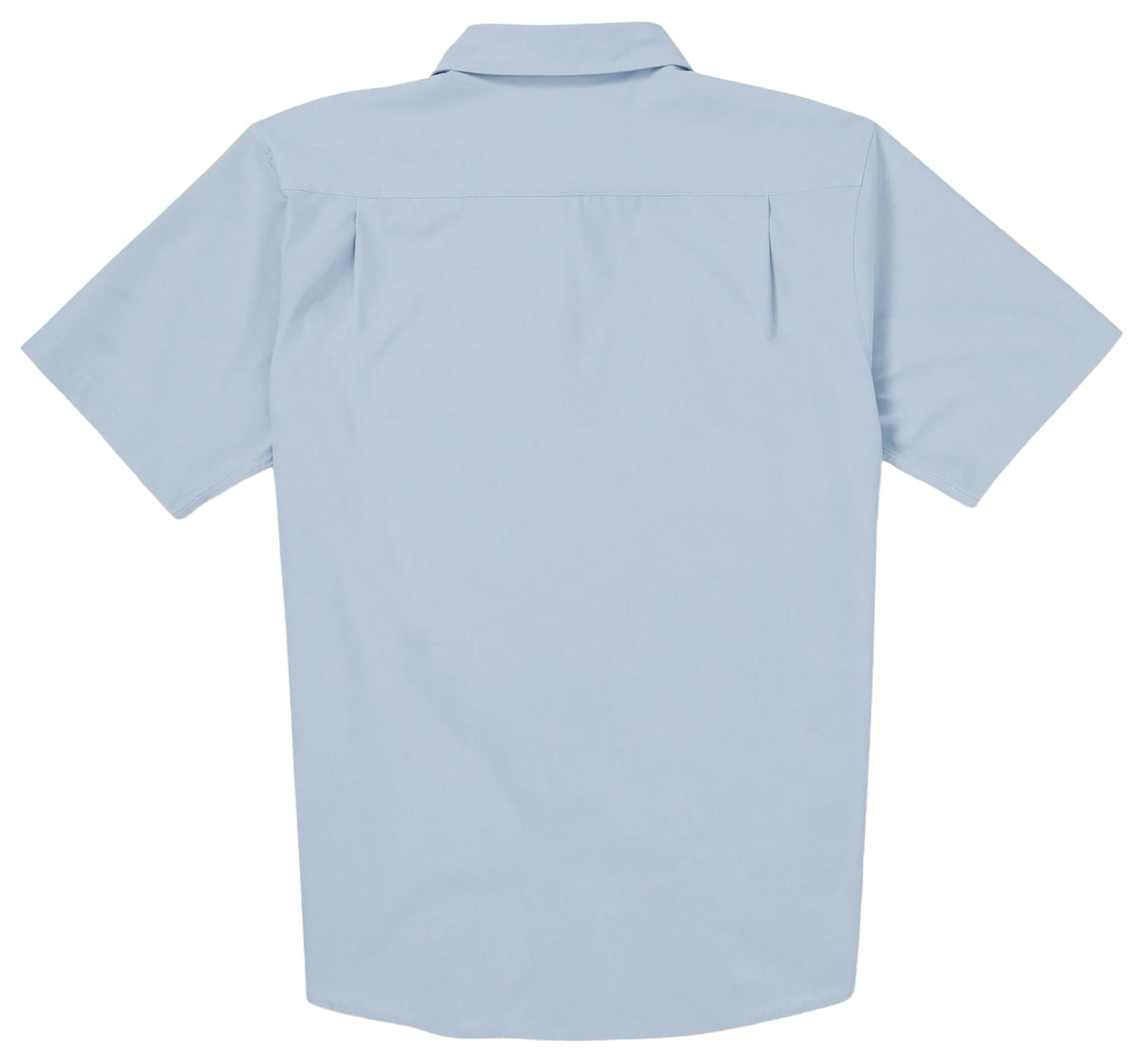Quiksilver Ridgeport Tech Classic UPF Men's Short Sleeve Button Down Shirt - Skyway – back view