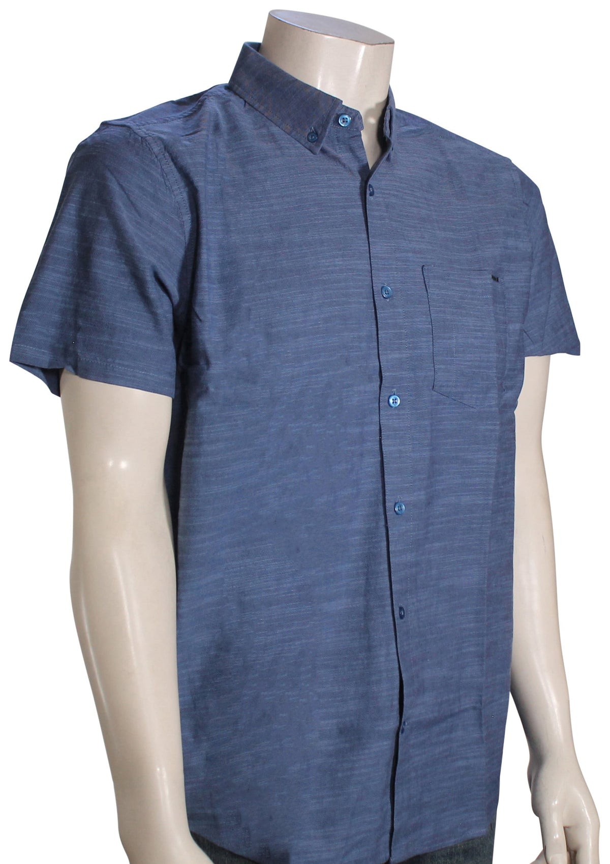 Hurley Icon Stretch SS Button Down Shirt - Obsidian