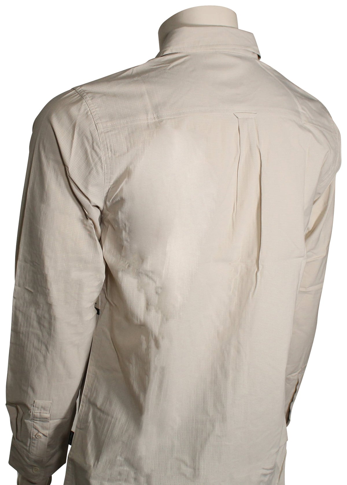Rip Curl Surf Tech LS Button Down Shirt - Bone – back view