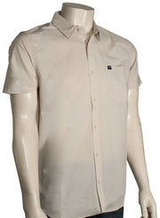 Rip Curl Surf Tech SS Button Down Shirt - Bone
