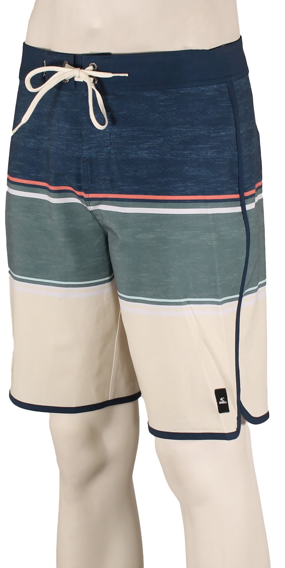 O'Neill Lennox Scallop Boardshorts - Cream