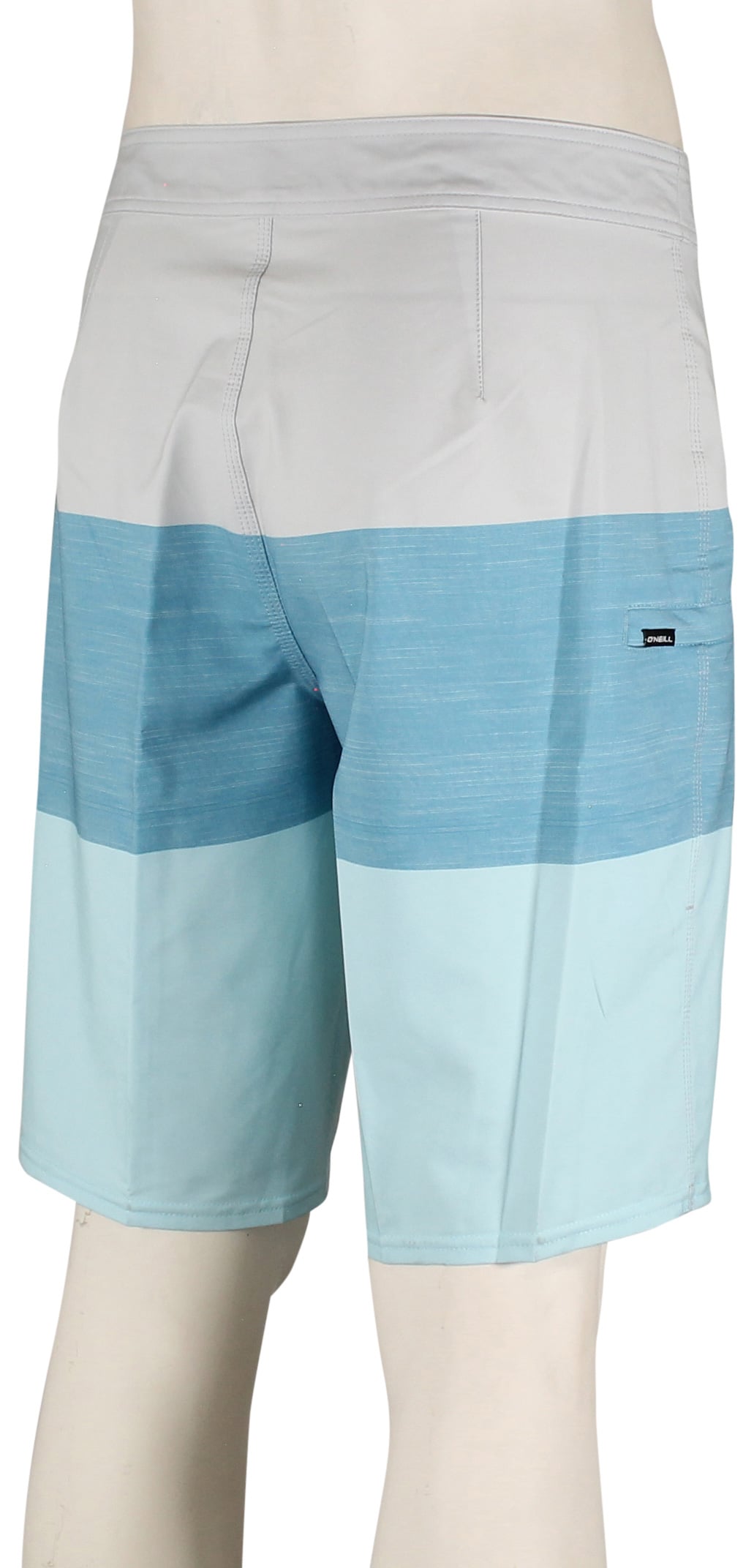 O'Neill Hyperfreak Heat Block 21" Boardshorts - Sky Blue – back view