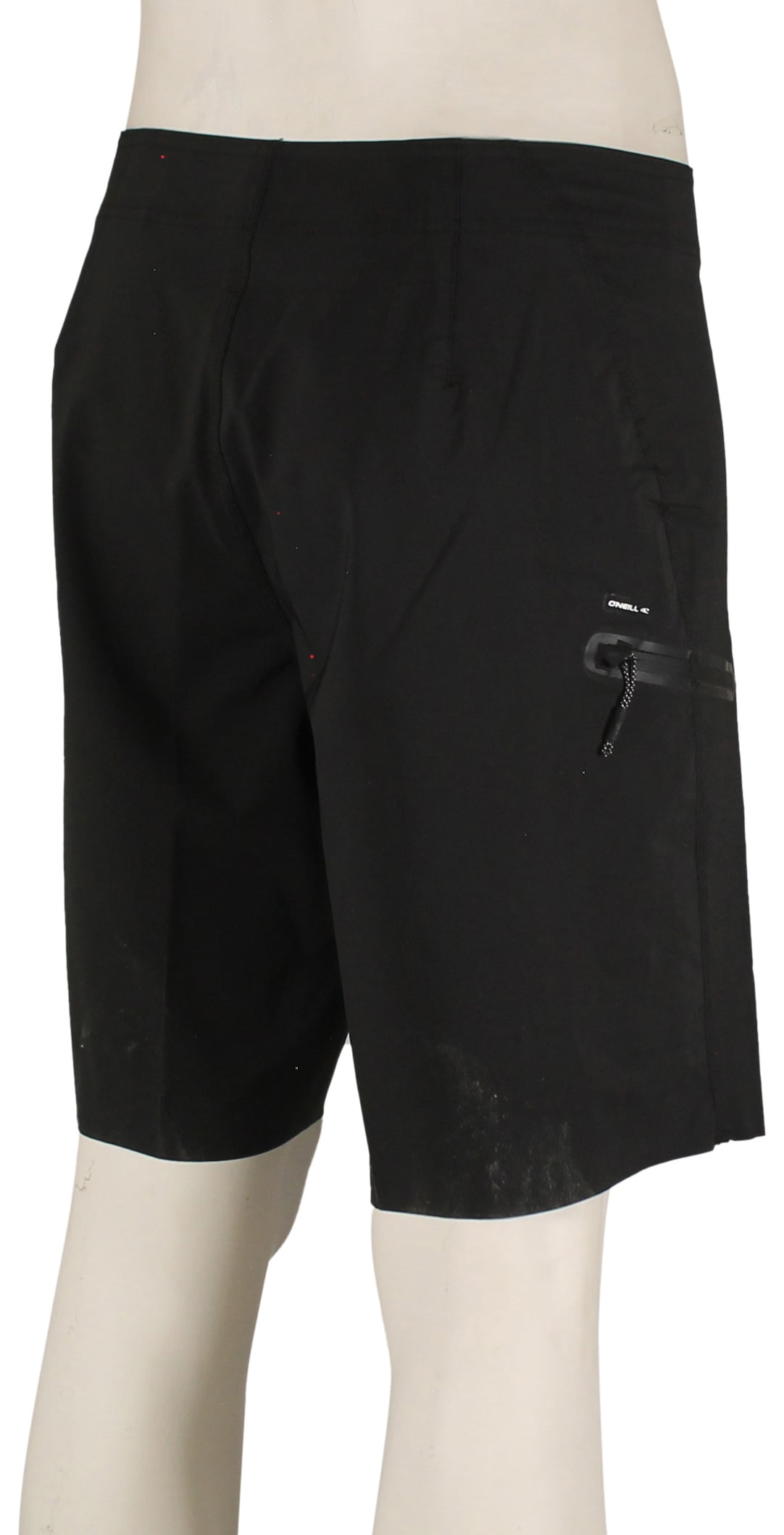 O'Neill Hyperfreak Tech Solid 19" Boardshorts - Black – back view