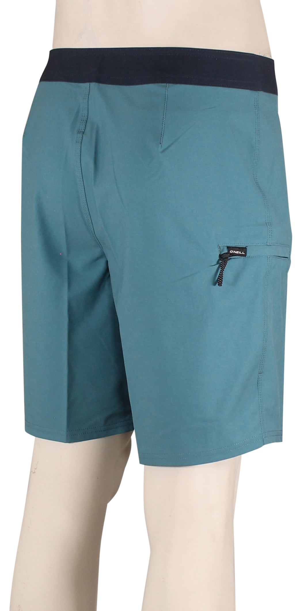 O'Neill Hyperfreak Heat Solid 19" Boardshorts - Stormy – back view