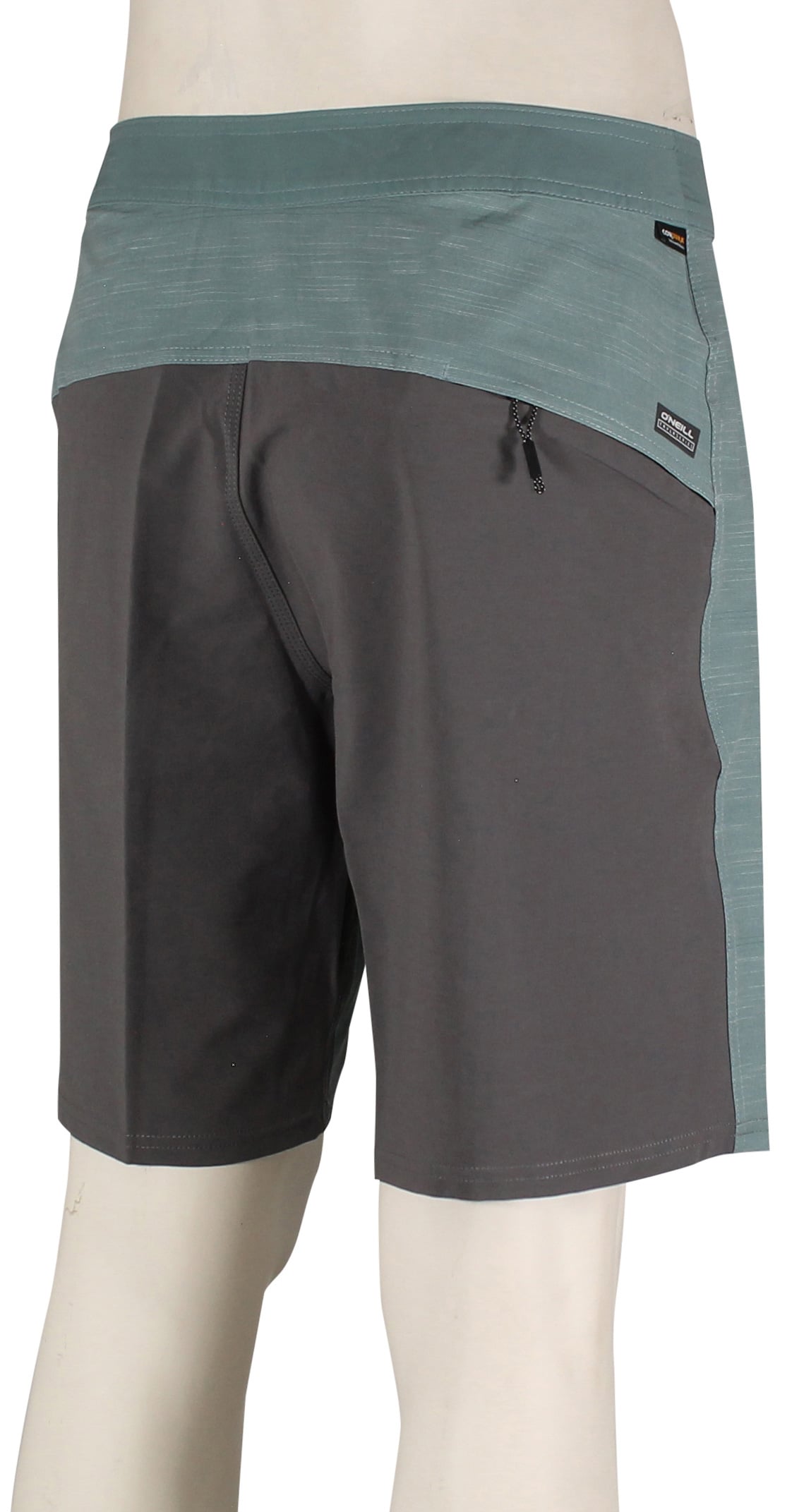 O'Neill Hyperfreak Tech TRVLR Enduro 19" Boardshorts - Trooper – back view