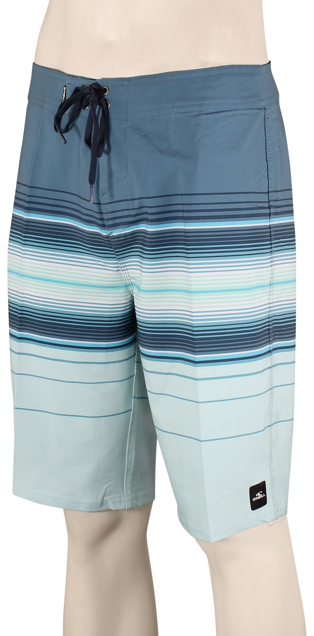 O'Neill Hyperfreak Heat Stripe 21" Boardshorts - Sky Blue