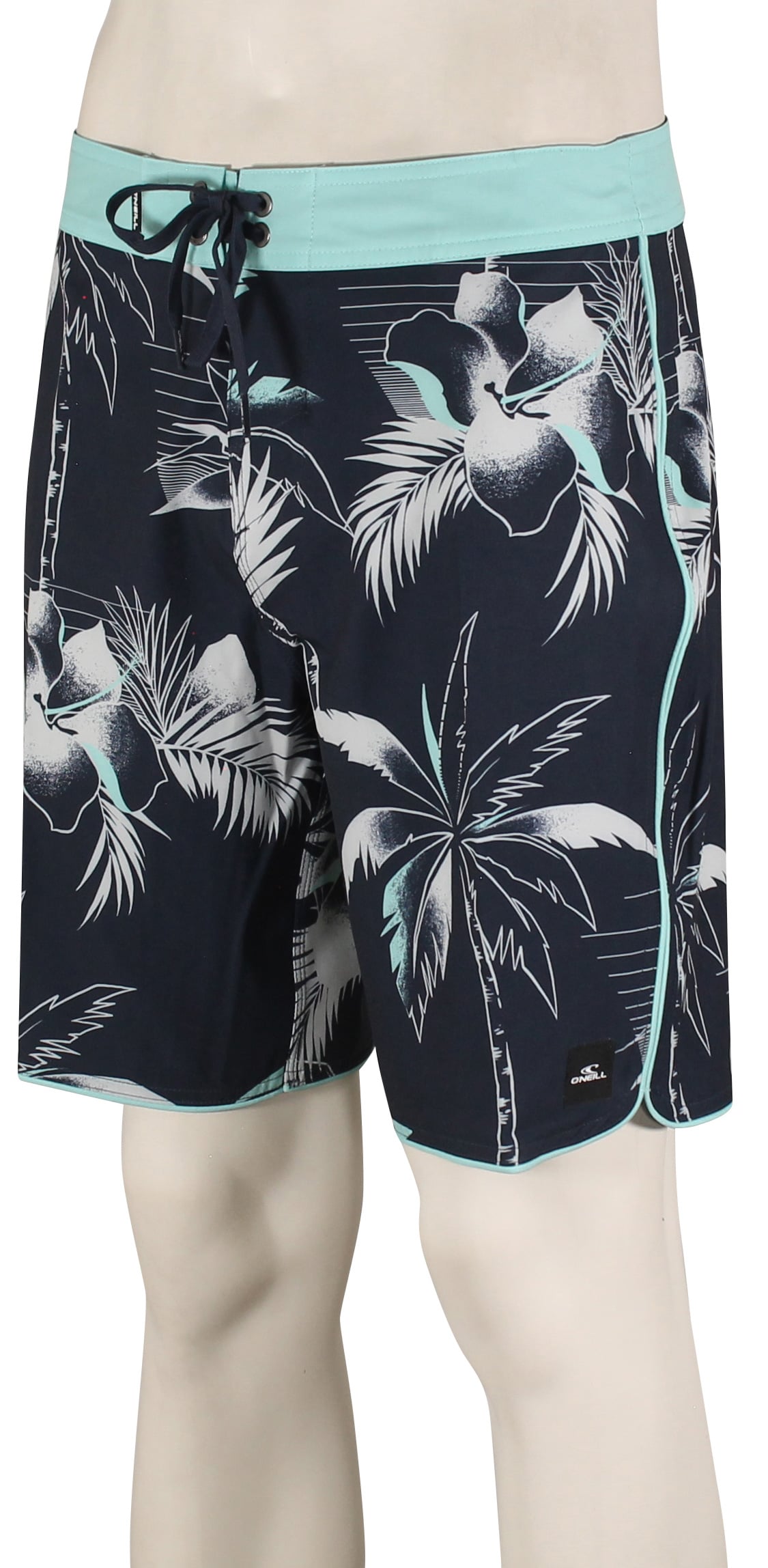 O'Neill Hyperfreak Mysto Scallop 19" Boardshorts - Navy