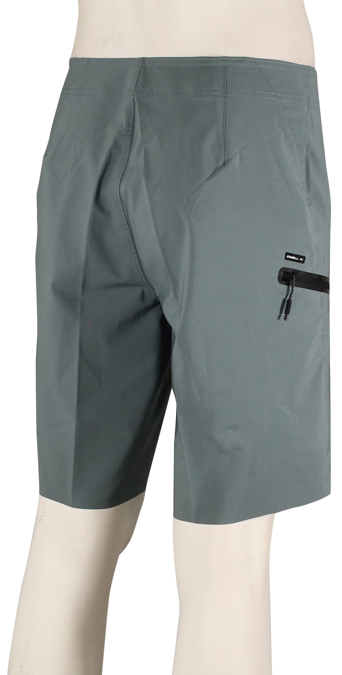 O'Neill Hyperfreak Tech Solid 19" Boardshorts - Trooper – back view