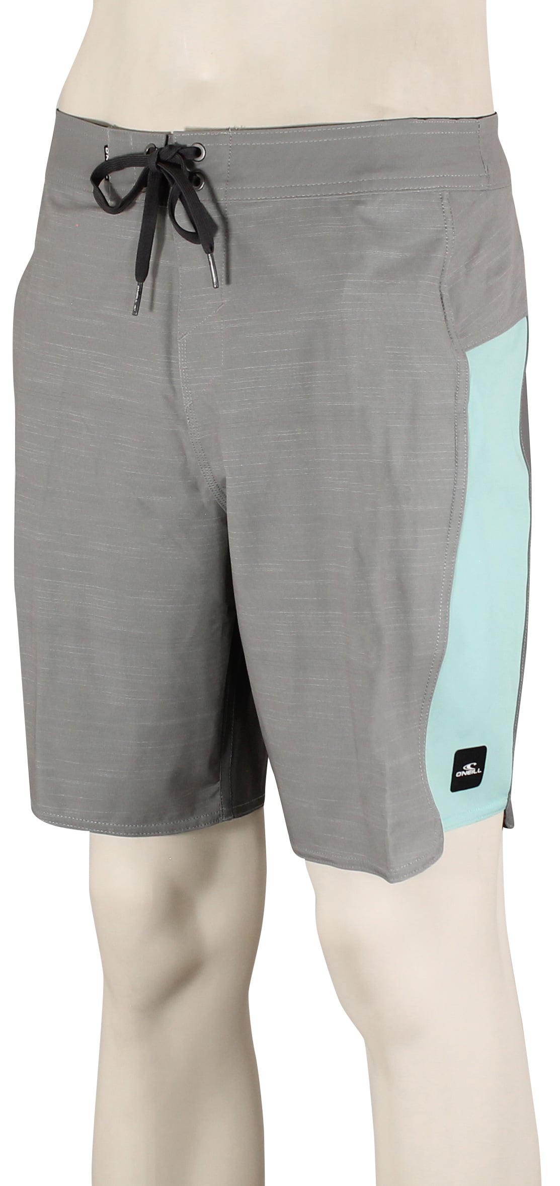 O'Neill Hyperfreak Tech Panel 18" Boardshorts - Light Grey