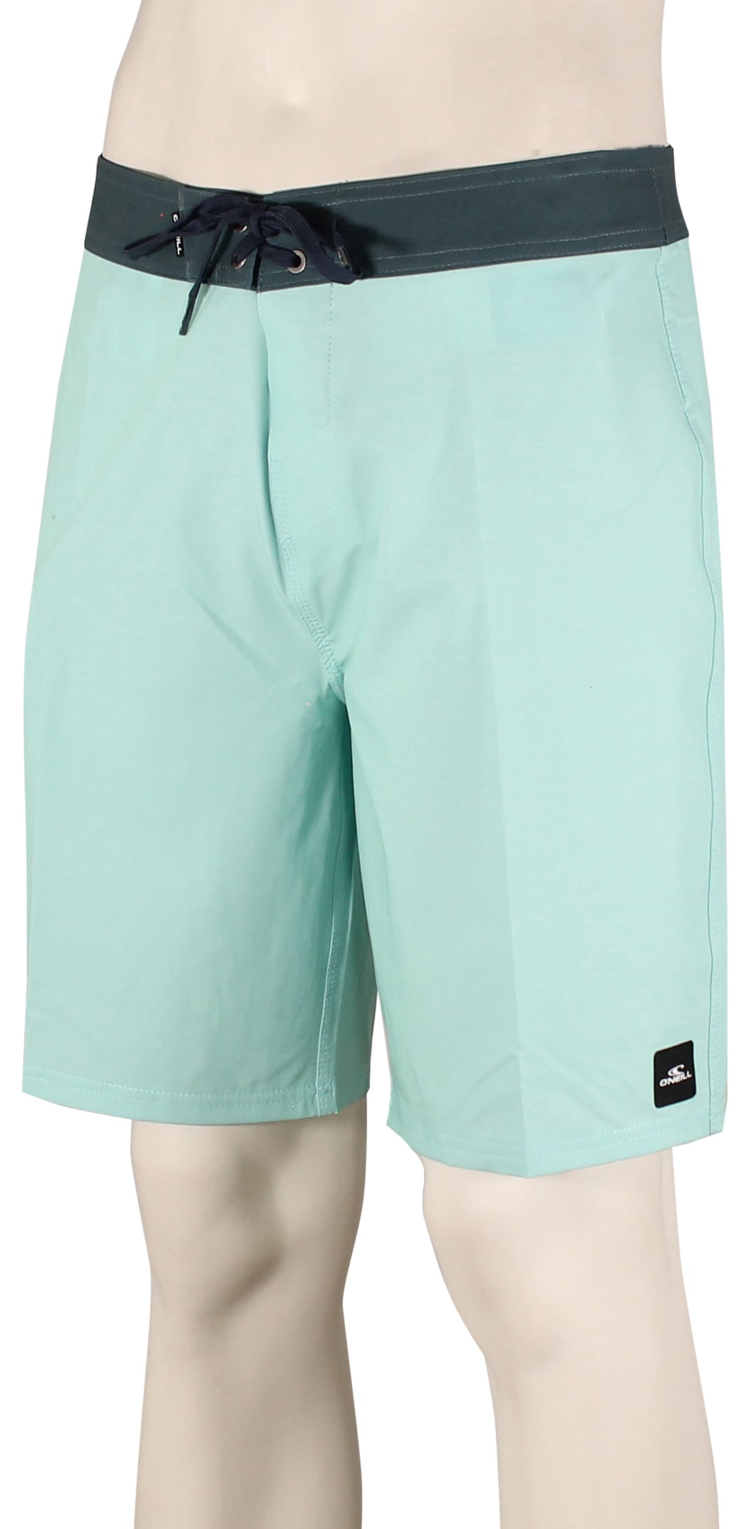 O'Neill Hyperfreak Heat Solid 19" Boardshorts - Pale Turquoise