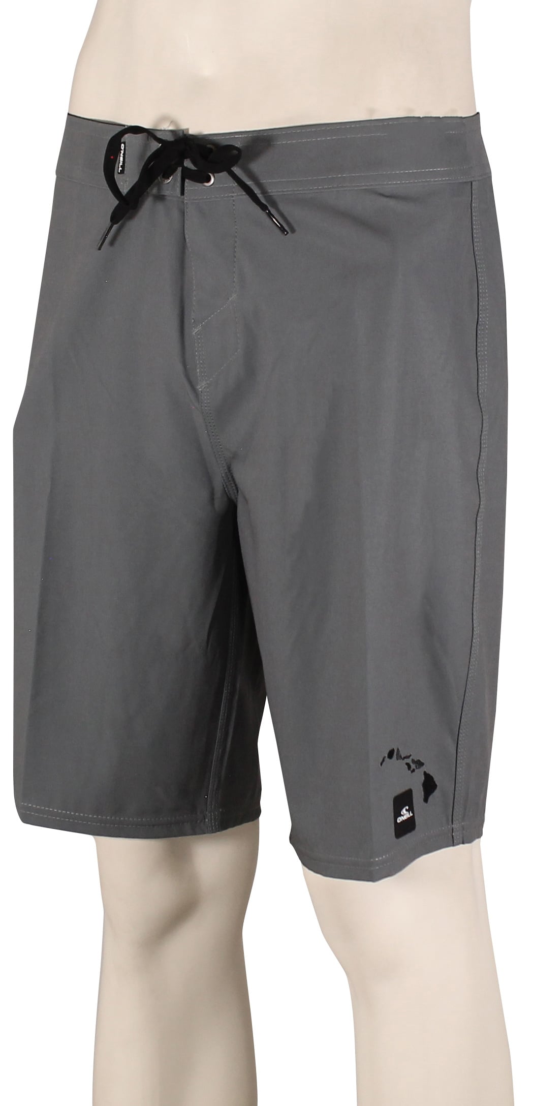 O'Neill Hyperfreak Heat Solid Hawaii 20" Boardshorts - Grey