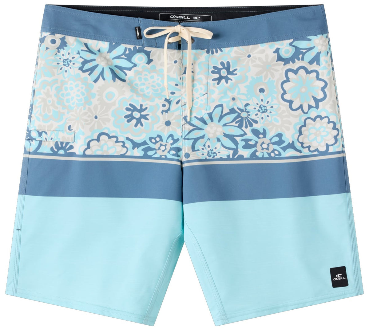 O'Neill Hyperfreak Heat Block 19" Boardshorts - Pastel Turquoise