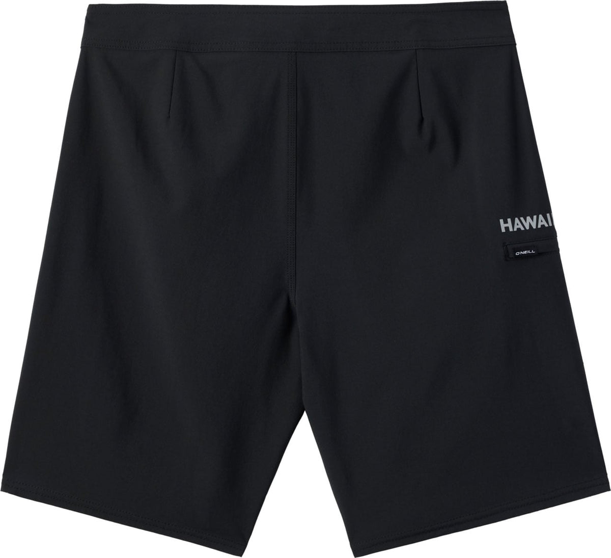 O'Neill Hyperfreak Heat Solid Hawaii 20" Men's Boardshorts - Black – back view