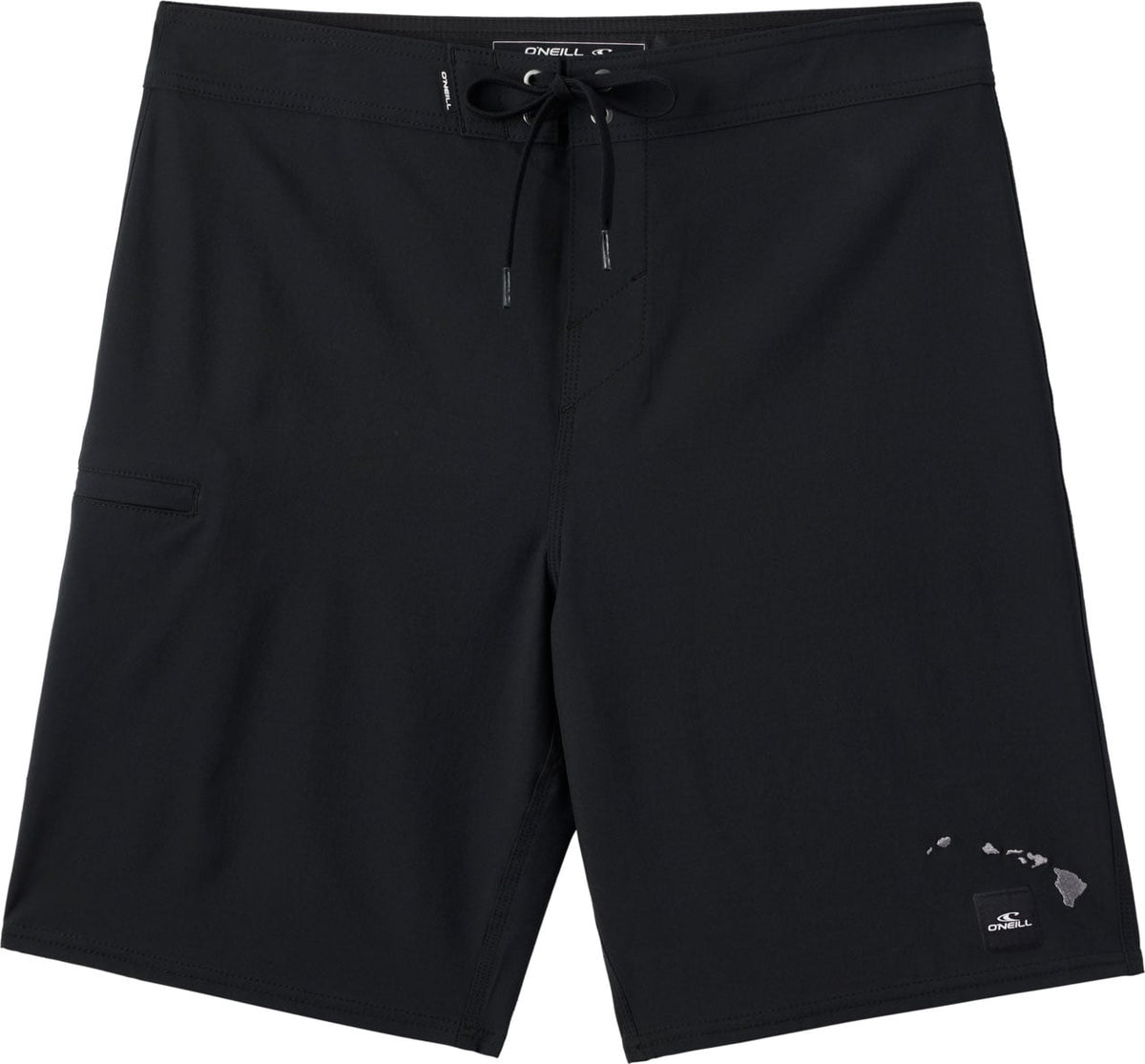 O'Neill Hyperfreak Heat Solid Hawaii 20" Men's Boardshorts - Black