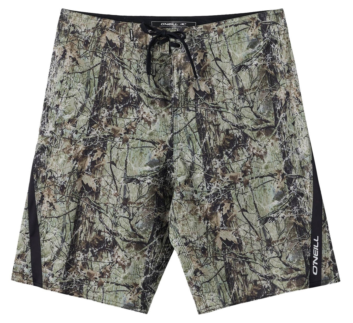 O'Neill Men's Superfreak 20" Boardshorts - Hyperfreak Stretch Swim Trunks, Seagrass