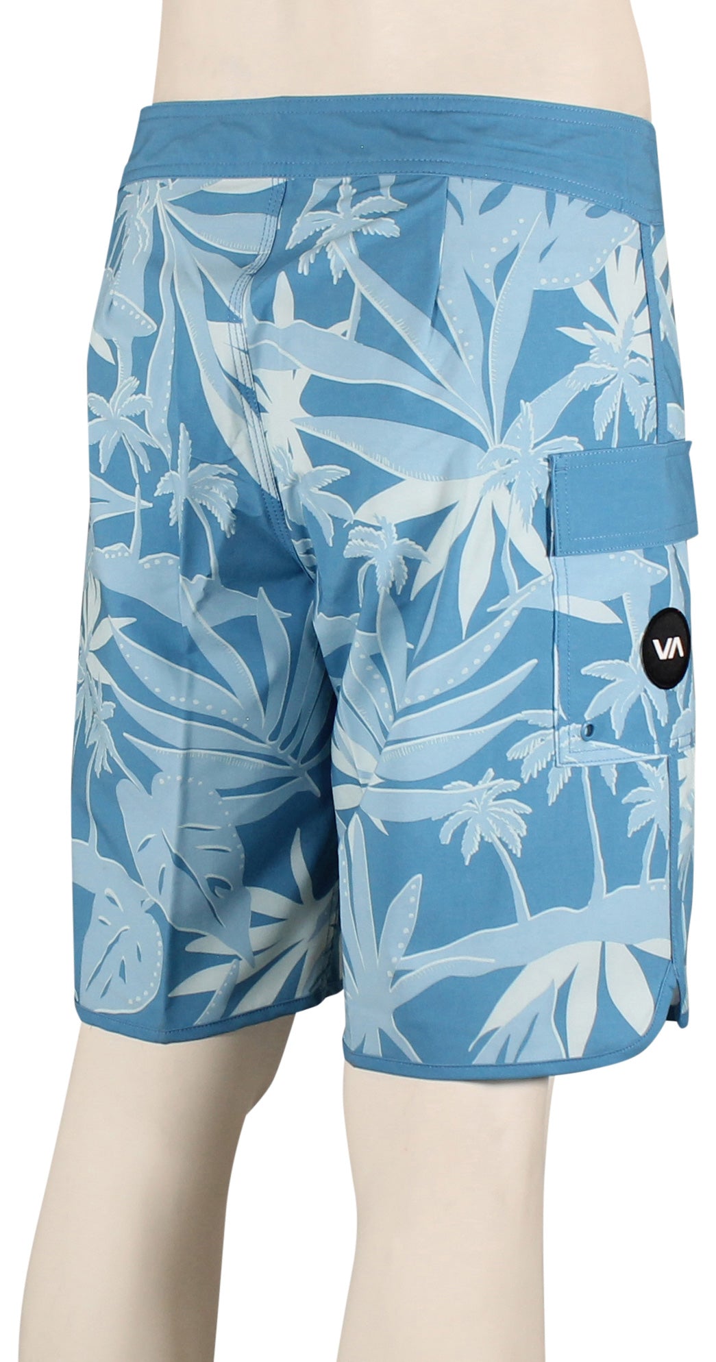RVCA Eastern 20" Boardshorts - Light Blue, back view