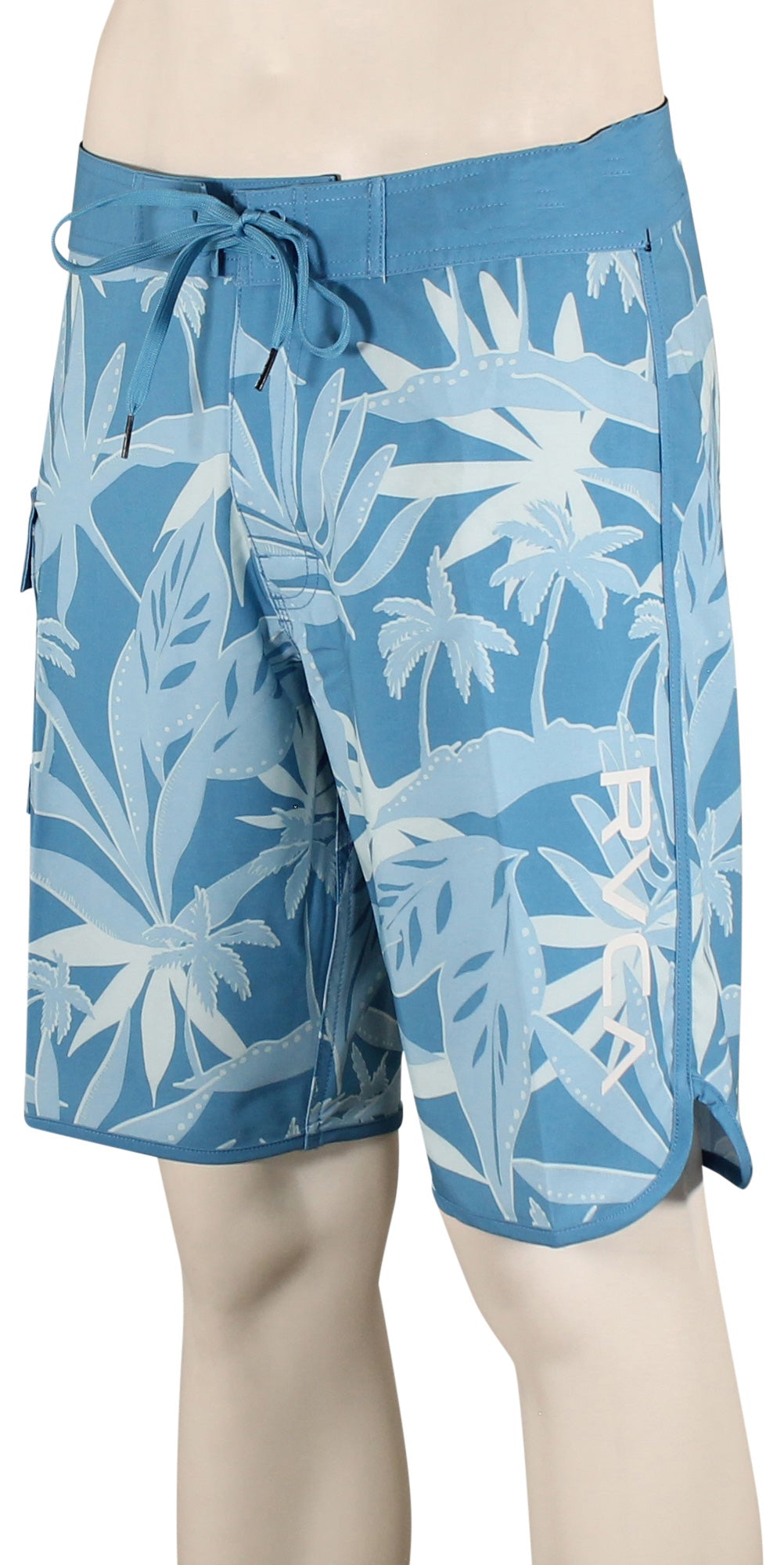 RVCA Eastern 20" Boardshorts - Light Blue, front view