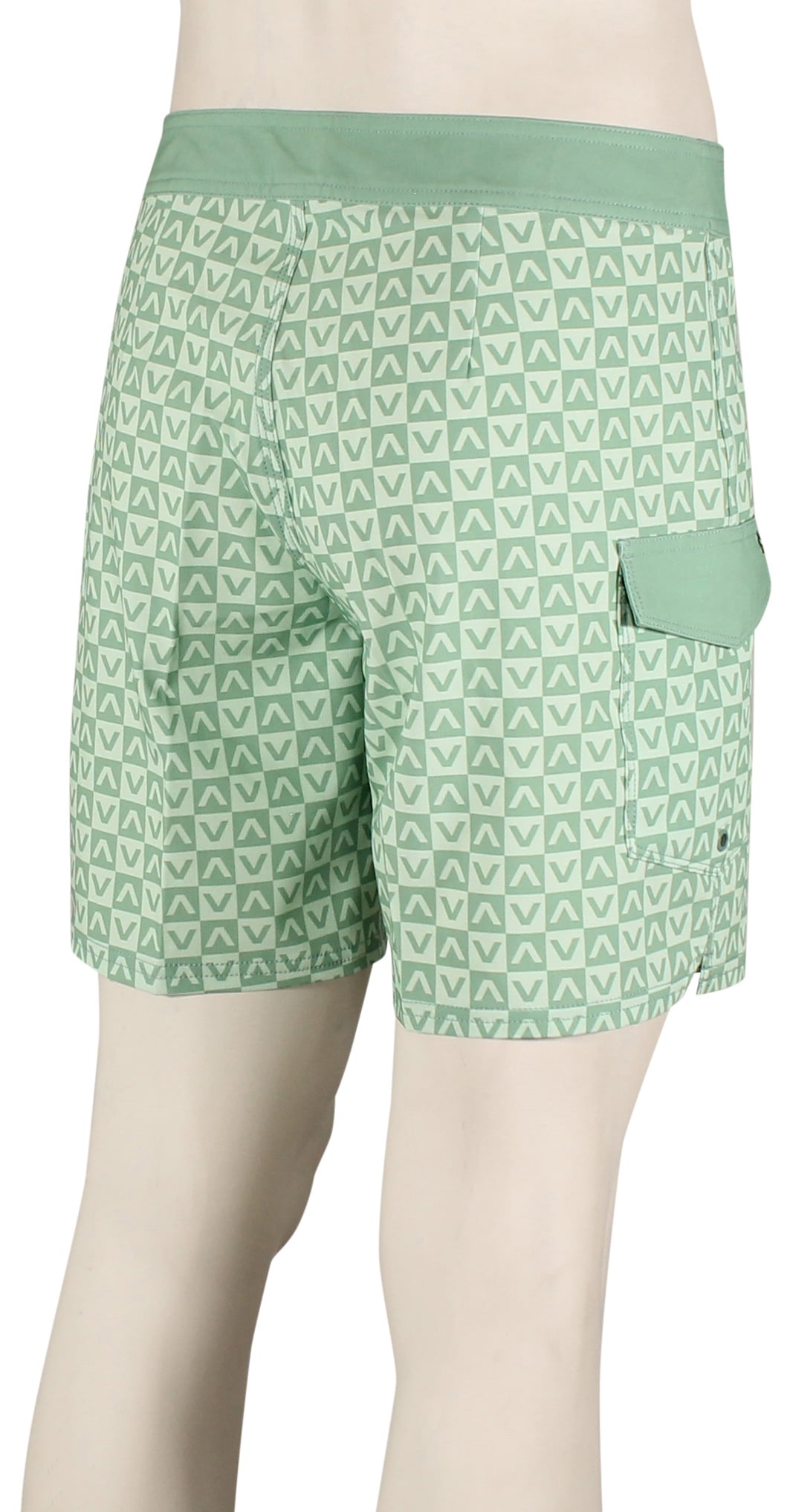 RVCA Restless 17" Boardshorts - Green Haze