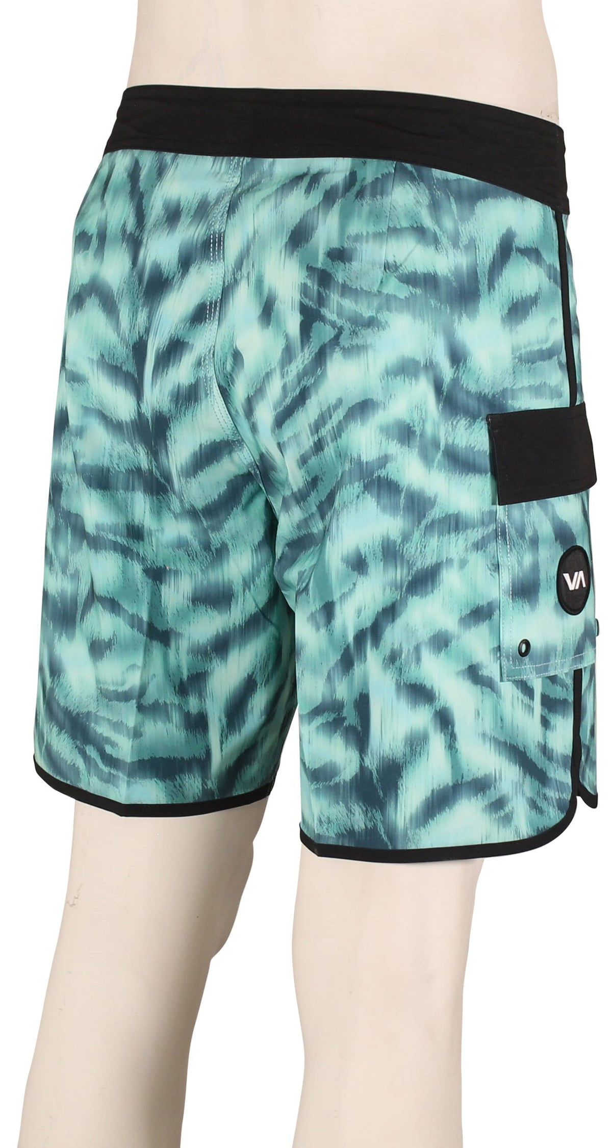 RVCA Eastern 18" Boardshorts - Light Blue – back view