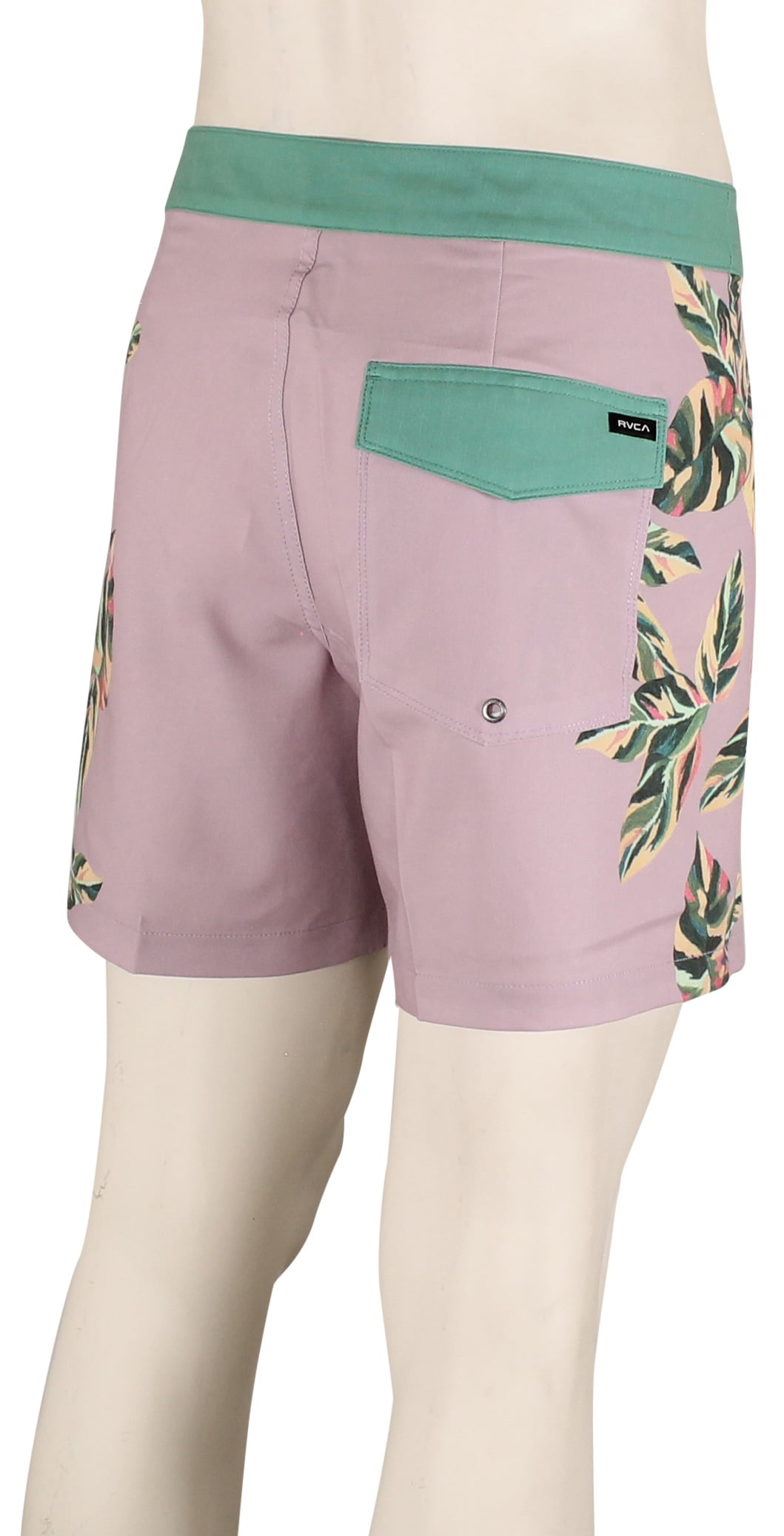 RVCA Palm Street 16" Boardshorts - Pink – back view