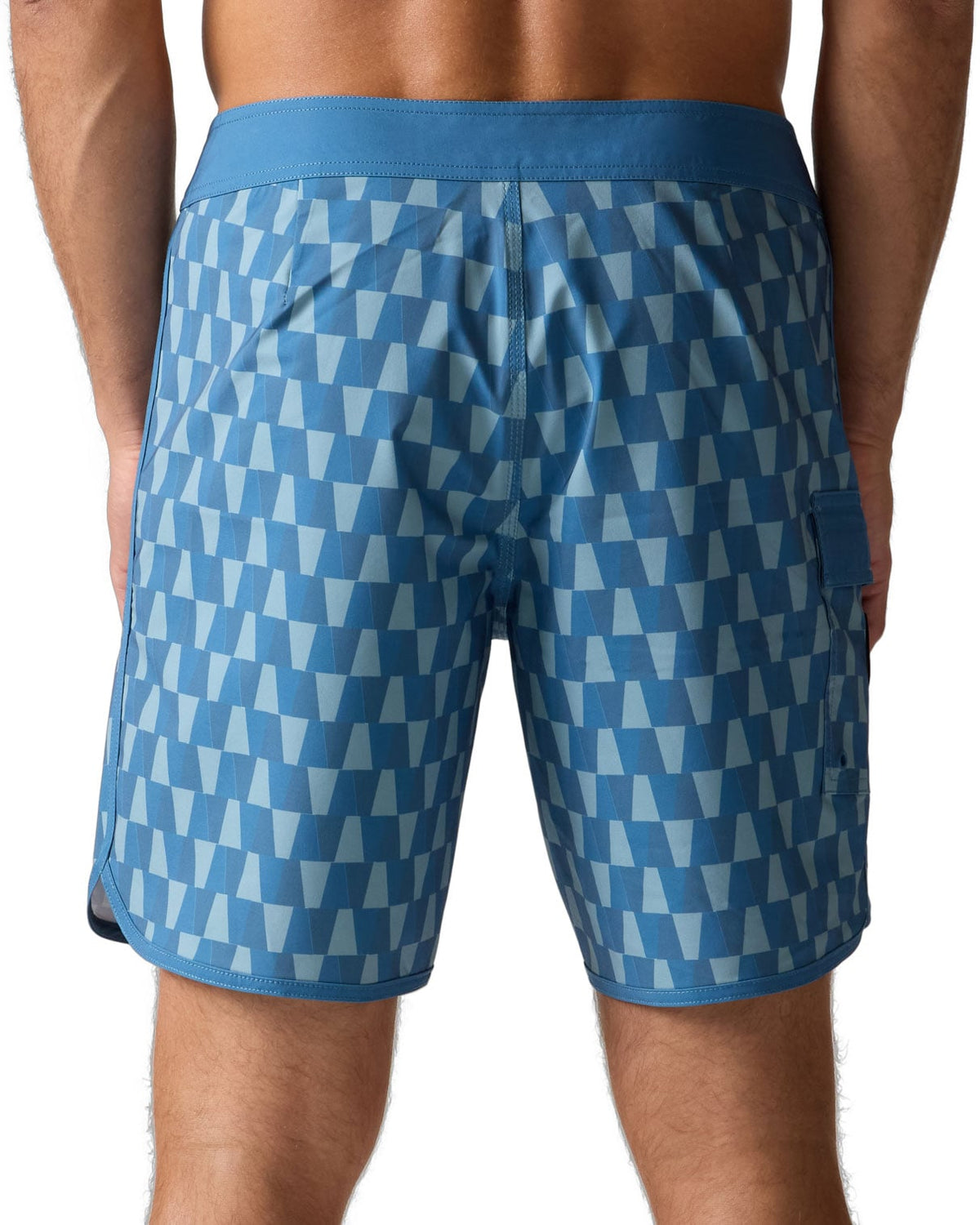 RVCA Eastern 18" Men's Boardshorts - Teal – back view